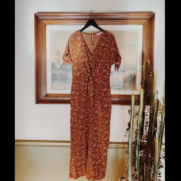 Rust jumpsuit - Picture 3 of 6
